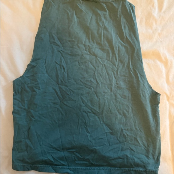 Gymshark Green Cropped sleeveless muscle tee - Picture 3 of 3